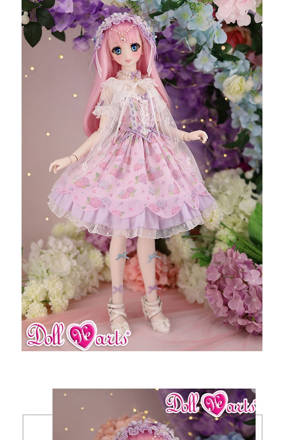 Thumbnail: 「DollHearts」Hydrangea Story (SDGR/DD l 1/3) BJD Outfit Only