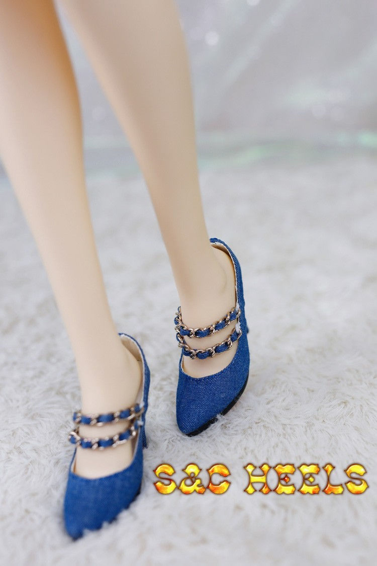 Thumbnail: 「S&C」Limited Edition Gold Chain High Heel (1/3)
