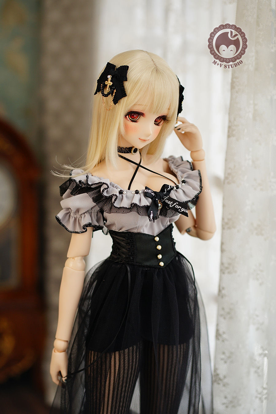 Thumbnail: 「M+V Studio」Black Sugar (SD/DD/DDDY/SDGR/AS58/AS62) BJD Outfit