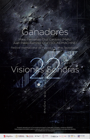 Ganadores de la convocatoria Visiones Sonoras 22