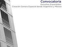 Convocatoria: Escuchas Expandidas: Creación Sonora Espacial desde Argentina y México