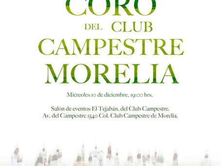 Presentación del disco: Coro del Club del Campestre