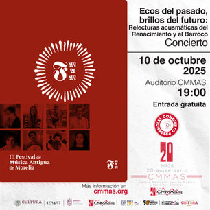 Concierto: Ecos del pasado, brillos del futuro: relecturas acusmáticas del Renacimiento y el Barroco