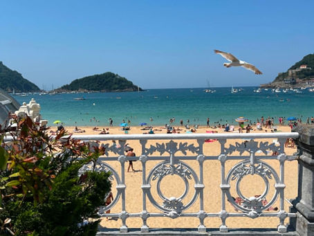 San Sebastian, reisebrev- pintxos barer, strand og kultur