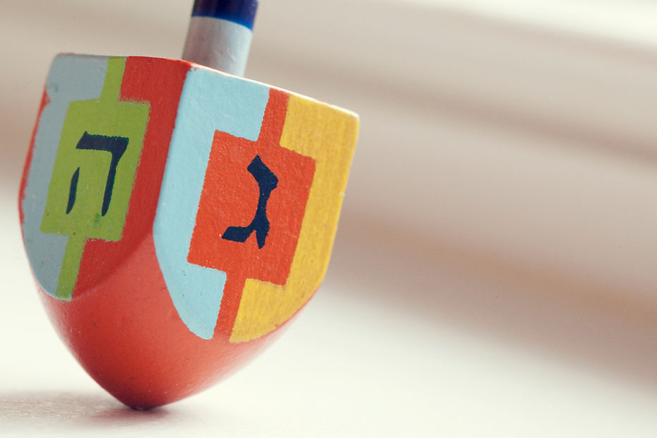 Colorful Dreidel