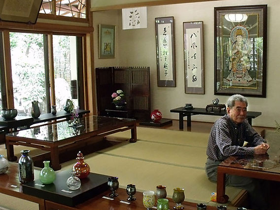 ガラス工芸家 江副行昭氏