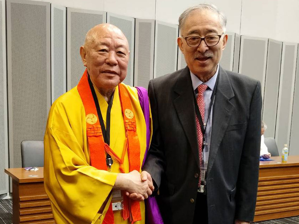 基調講師のケドゥプ・トゥンドック氏と