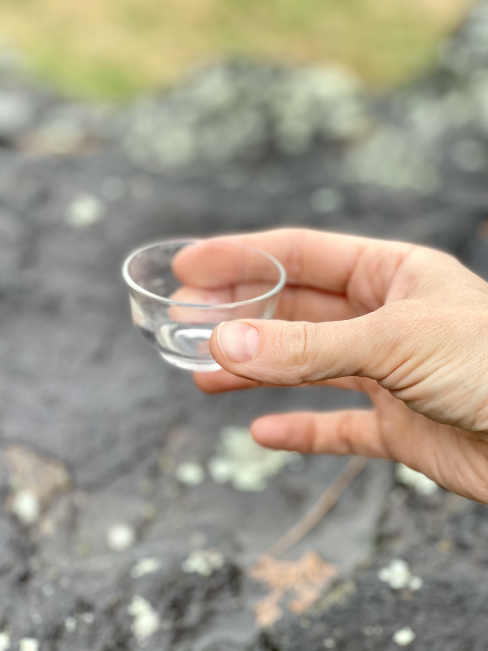 Thumbnail: Set of Three Glass Cups