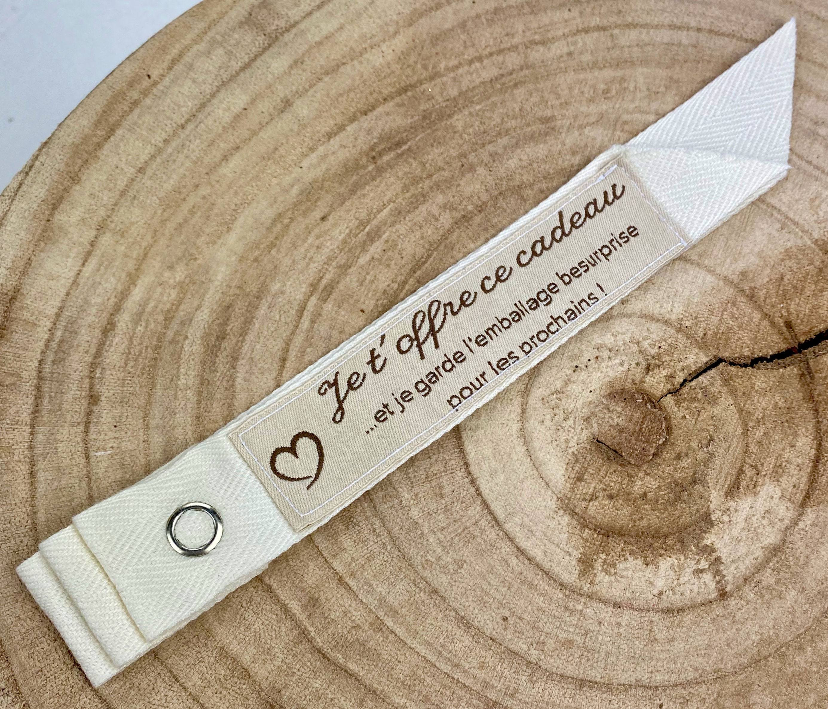 Noeud Messager Cravate « Je t'offre ce cadeau...»