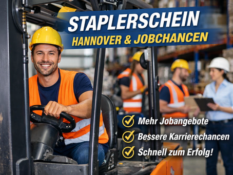 Staplerschein Hannover – bessere Jobchancen in Logistik und Lager