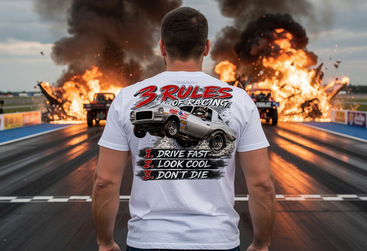 3 Rules of Racing Tee