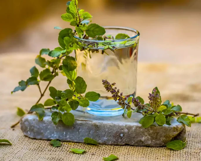 Natural Flower Petals and Herbs