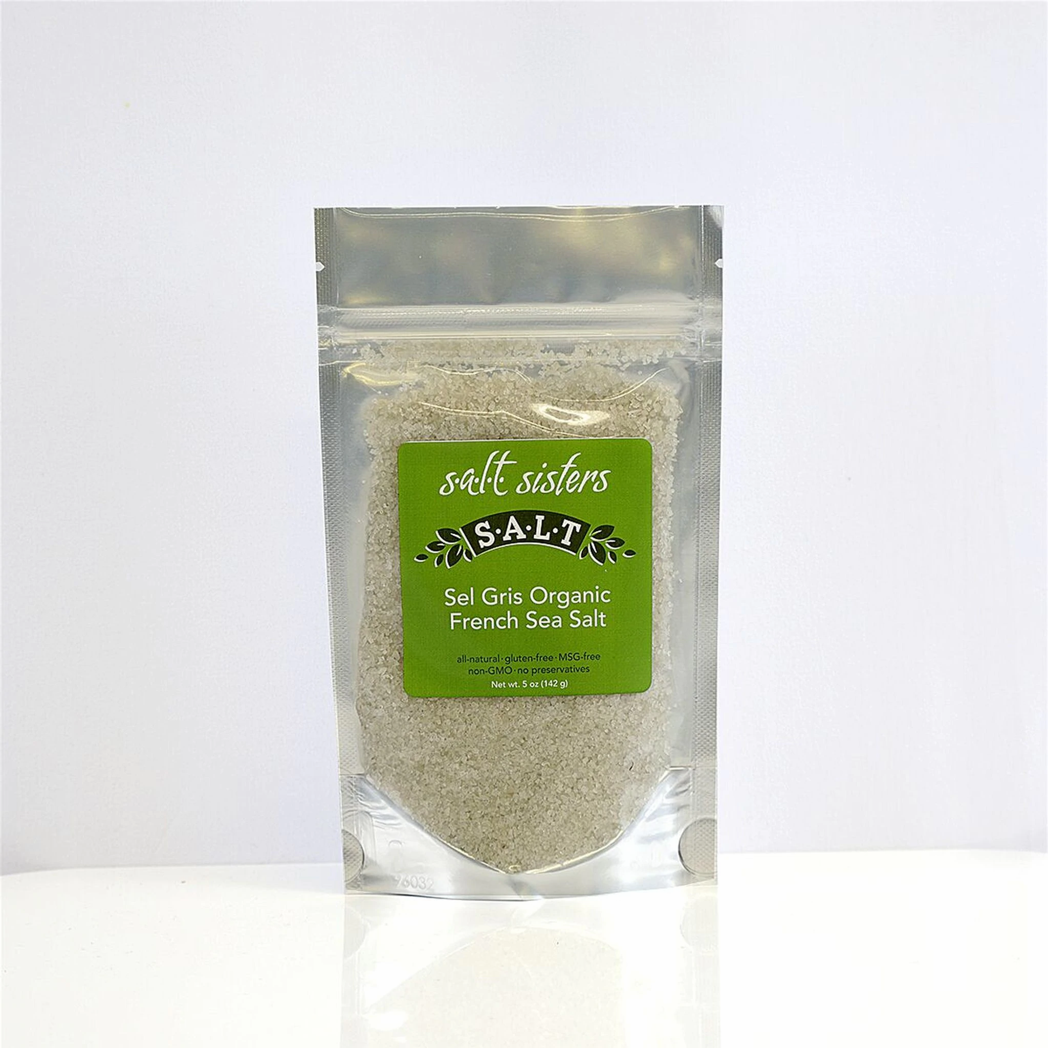 Salt Sel Gris Certified Organic French Sea Salt 5 oz
