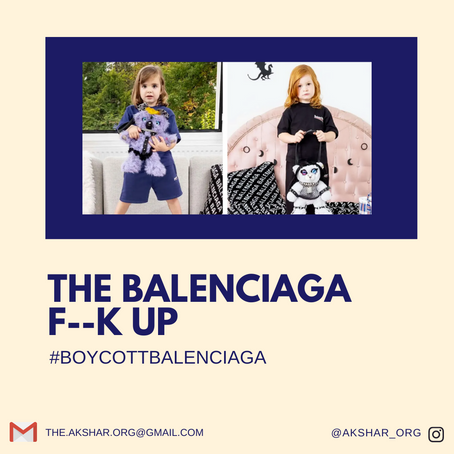 The Balenciaga F**k Up