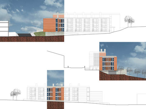 Primer premio arquitectura: concurso Asilo Sant Jaume