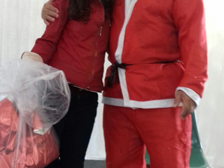 Papai Noel, apadrinhamento e sorteio de rifa! Foi assim que encerramos 2016.