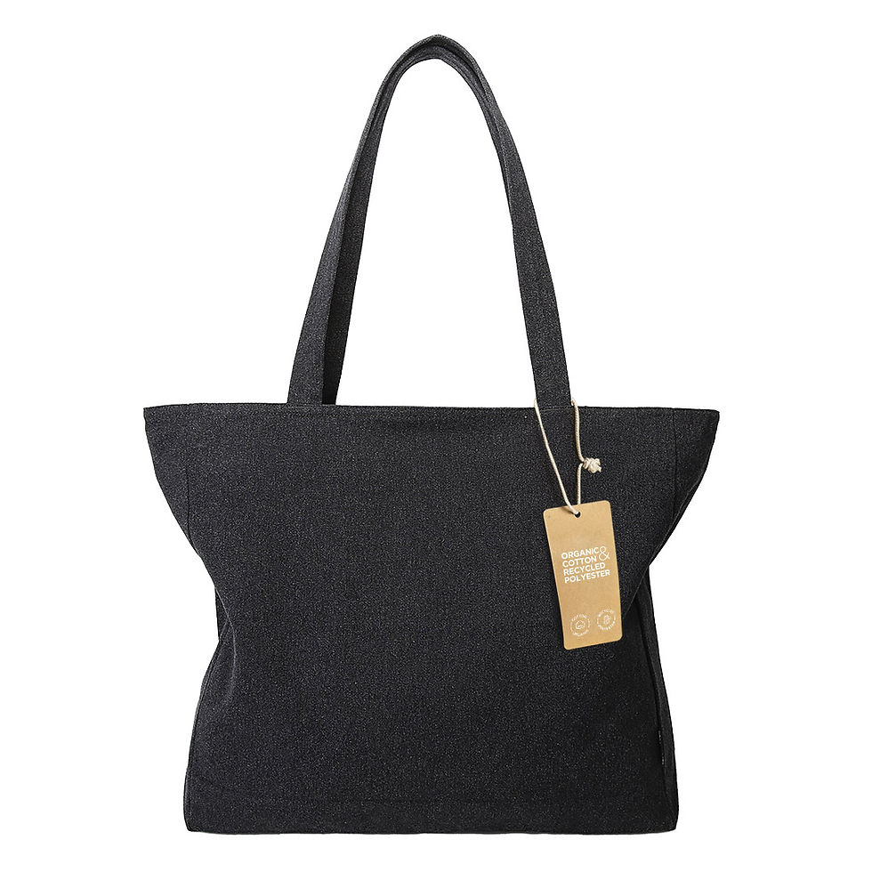Thumbnail: ECO LIVING - Torba od recikliranog pamuka, 500 g/m2 - slika 2