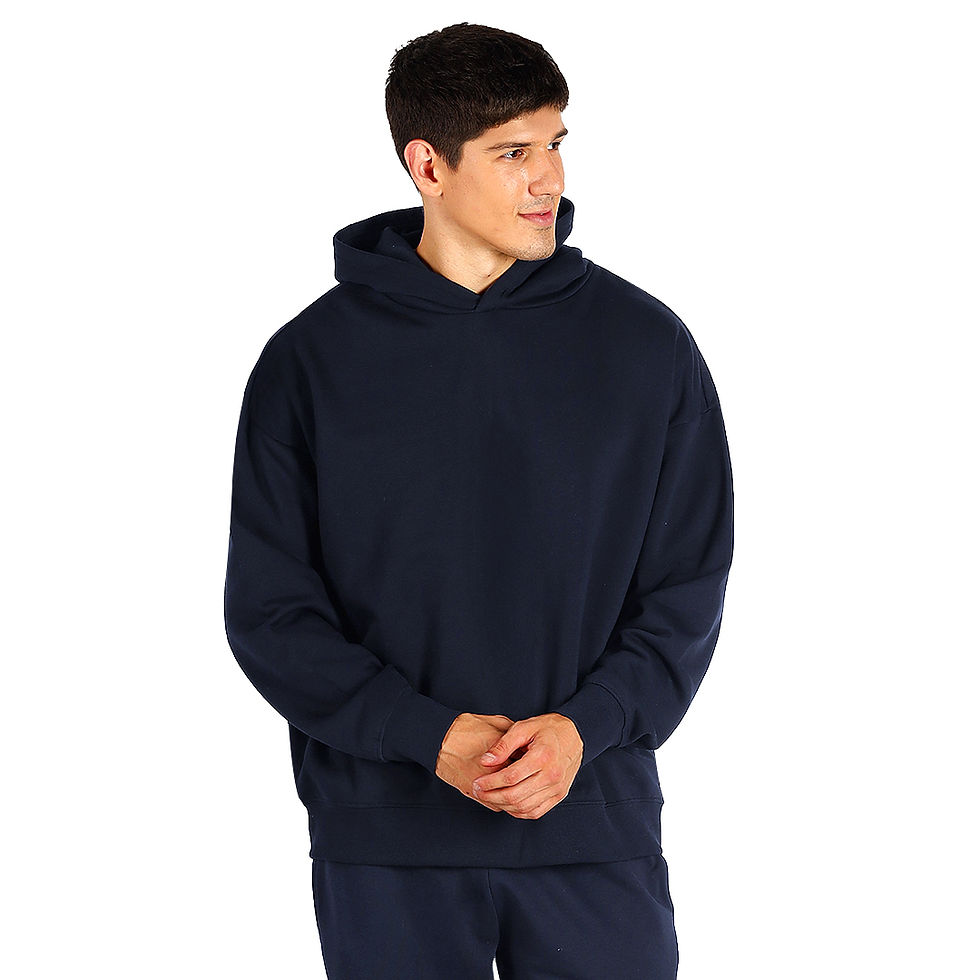 Thumbnail: BIG HOODY - Unisex široka dukserica sa kapuljačom od organskog pamuka, 300 g/m2 - slika 6