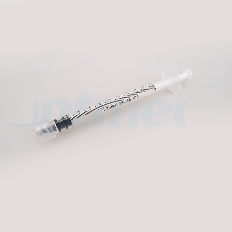 Miniatura: Jeringas Luer Lock 1ml con aguja 26g 16mm x 100