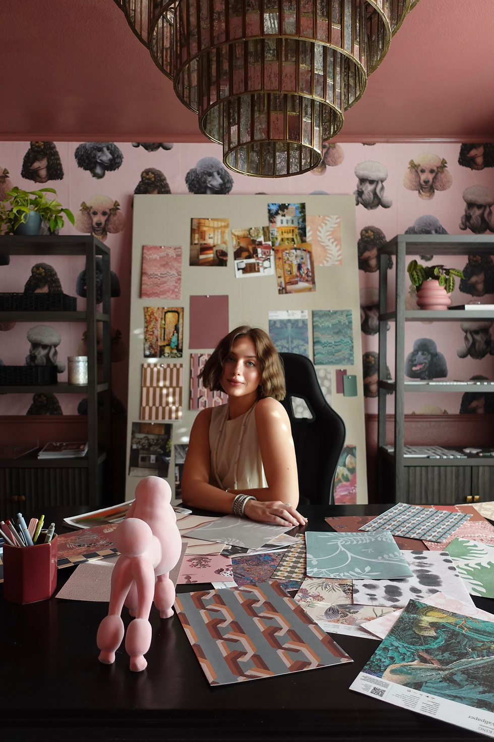 Chloe in Wonderland: My Home Office, Fit for a Queen