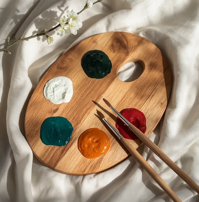 palette de peinture