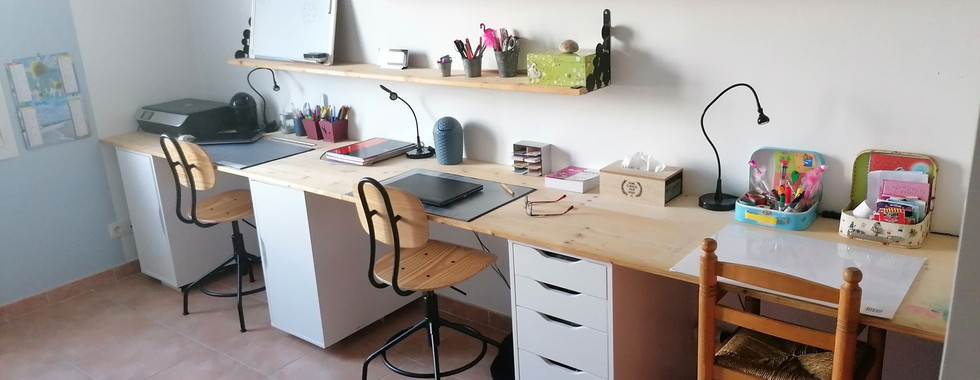 Portez Vous Bien Organiser un bureau familial parents et enfants