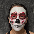 Sugar Face Example for Dia de los Muertos Creative Color Creations