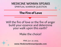 Spiritual Warrior Corner: The Fire of Love