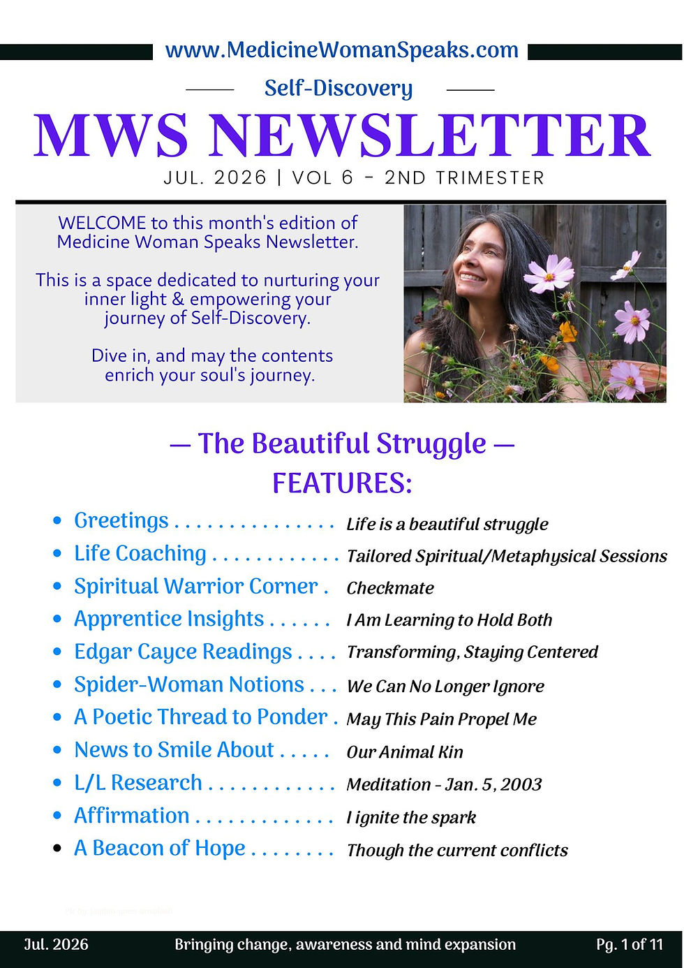 MWS July 2026 Newsletter