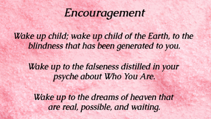 Words of encouragement by Medicine Moman Lizzette