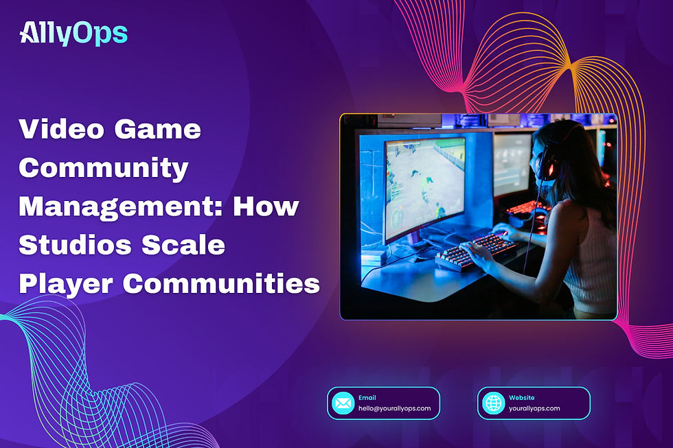 video game community management