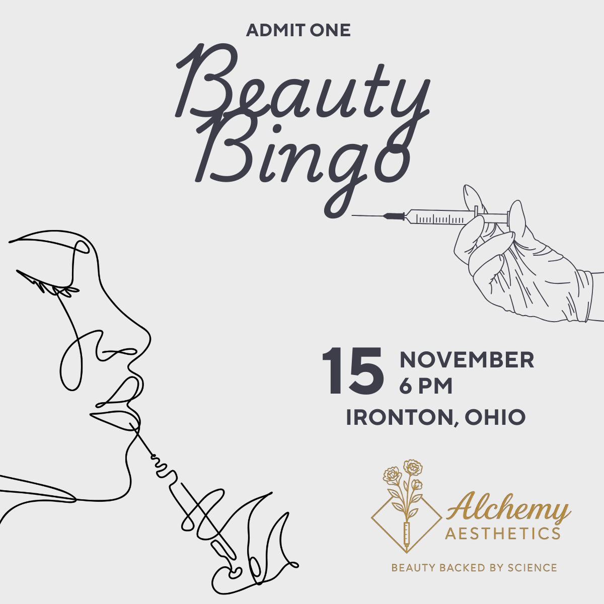 Beauty Bingo Night Admission