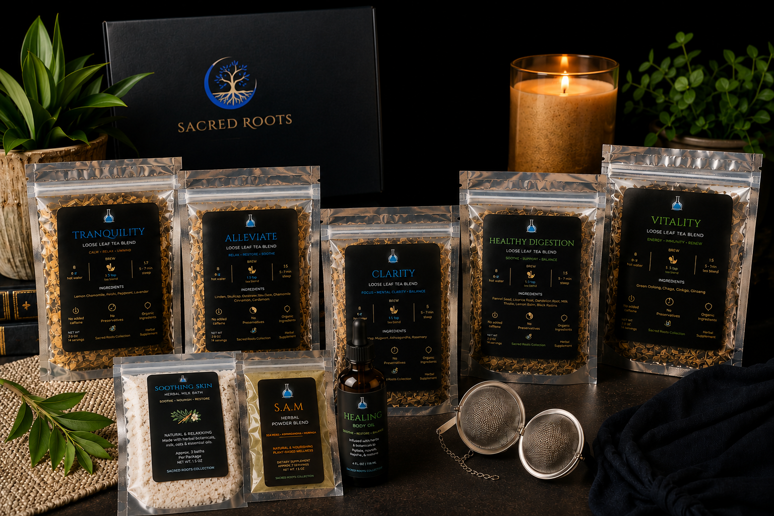 Sacred Roots Herbal Reset Kit