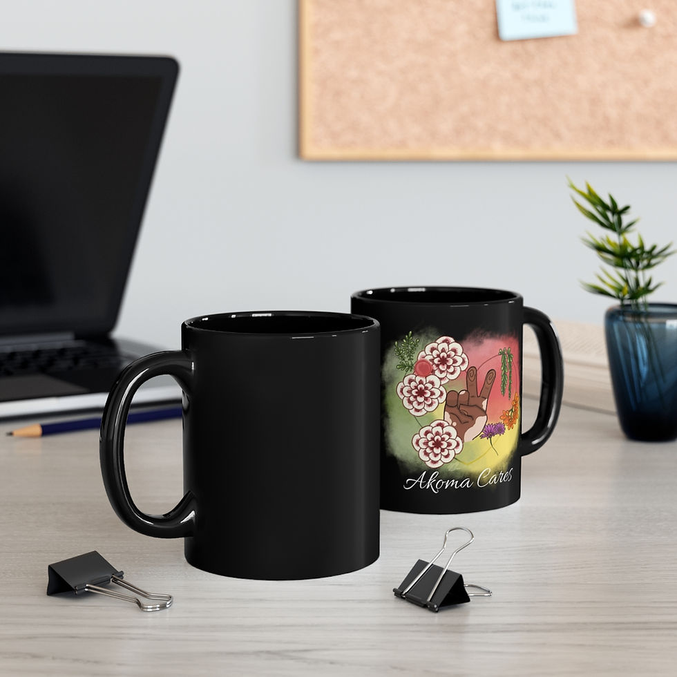 Thumbnail: 11oz Black Mug