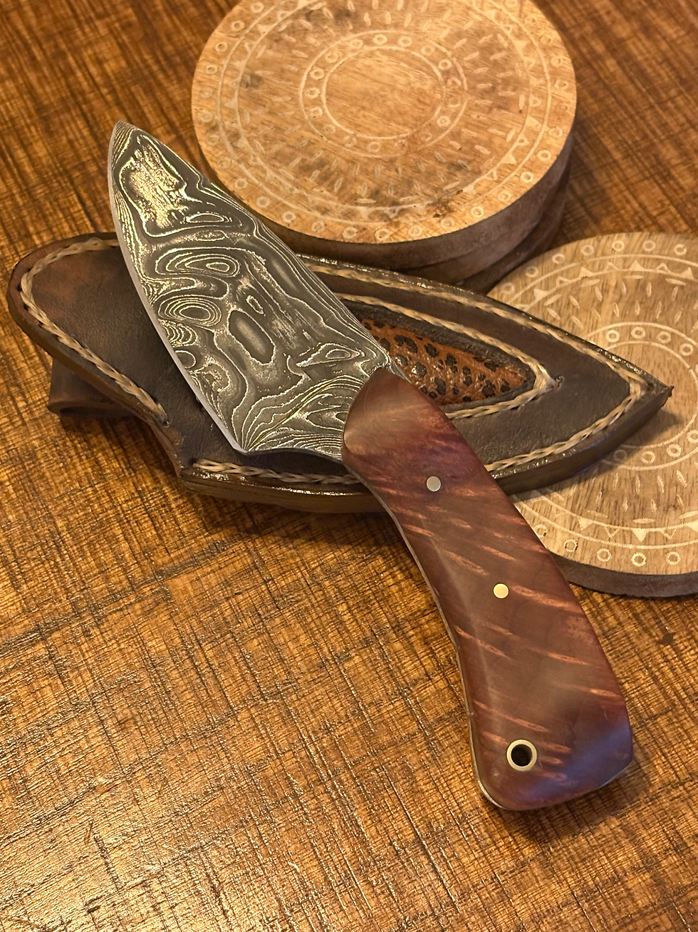 Thumbnail: Bullpup (Damascus) (Custom order)
