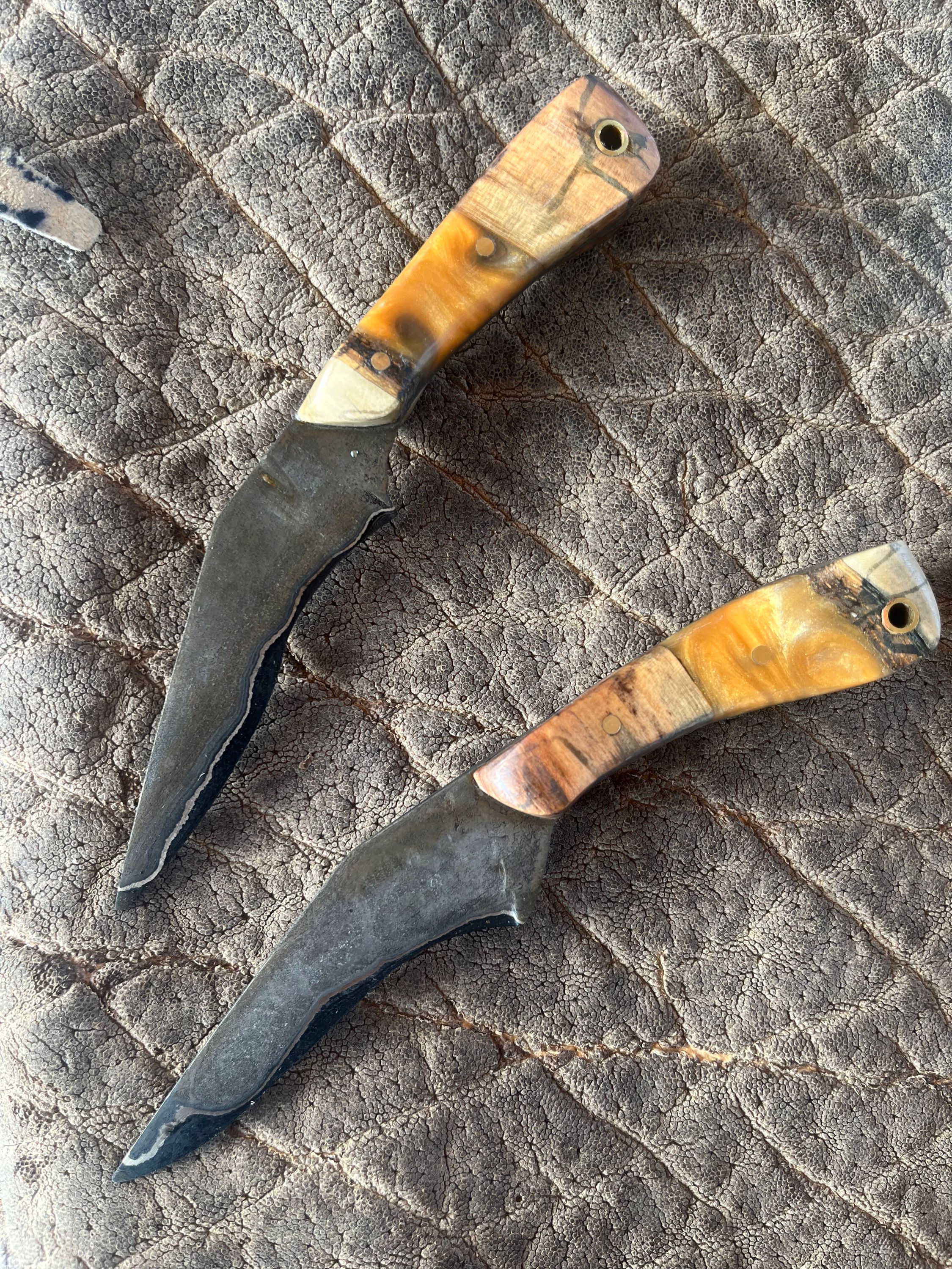 Badger (Damascus, custom order)