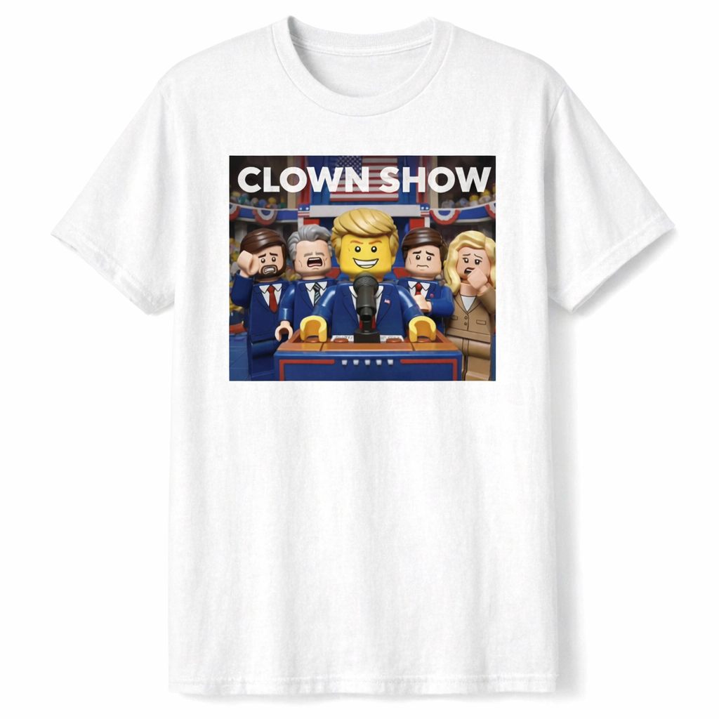 CLOWN SHOW – LEGO Political Tee