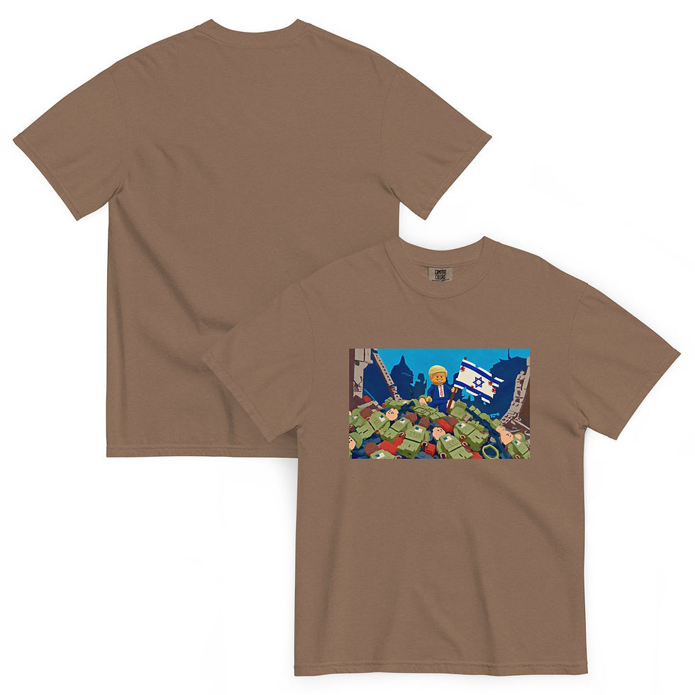 Thumbnail: Orange Treason - LEGO Style Tee