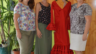 Septiembre 2016: Entrega del premio de la Primera Rifa de Traje de Flamenca de Montetabor - Bollullo