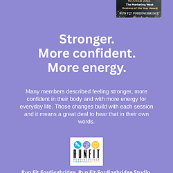 Client feedback about the benefits of strength work