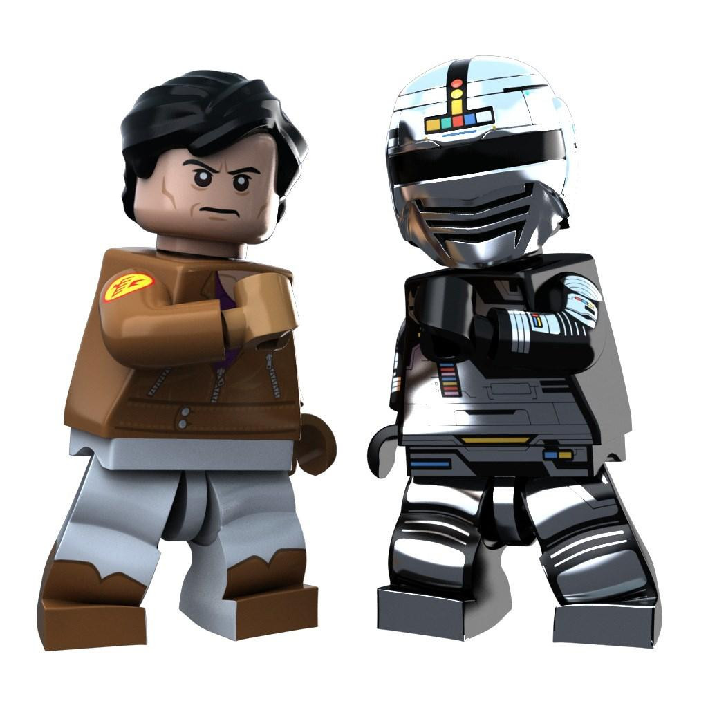 Custom Brick and Minifig