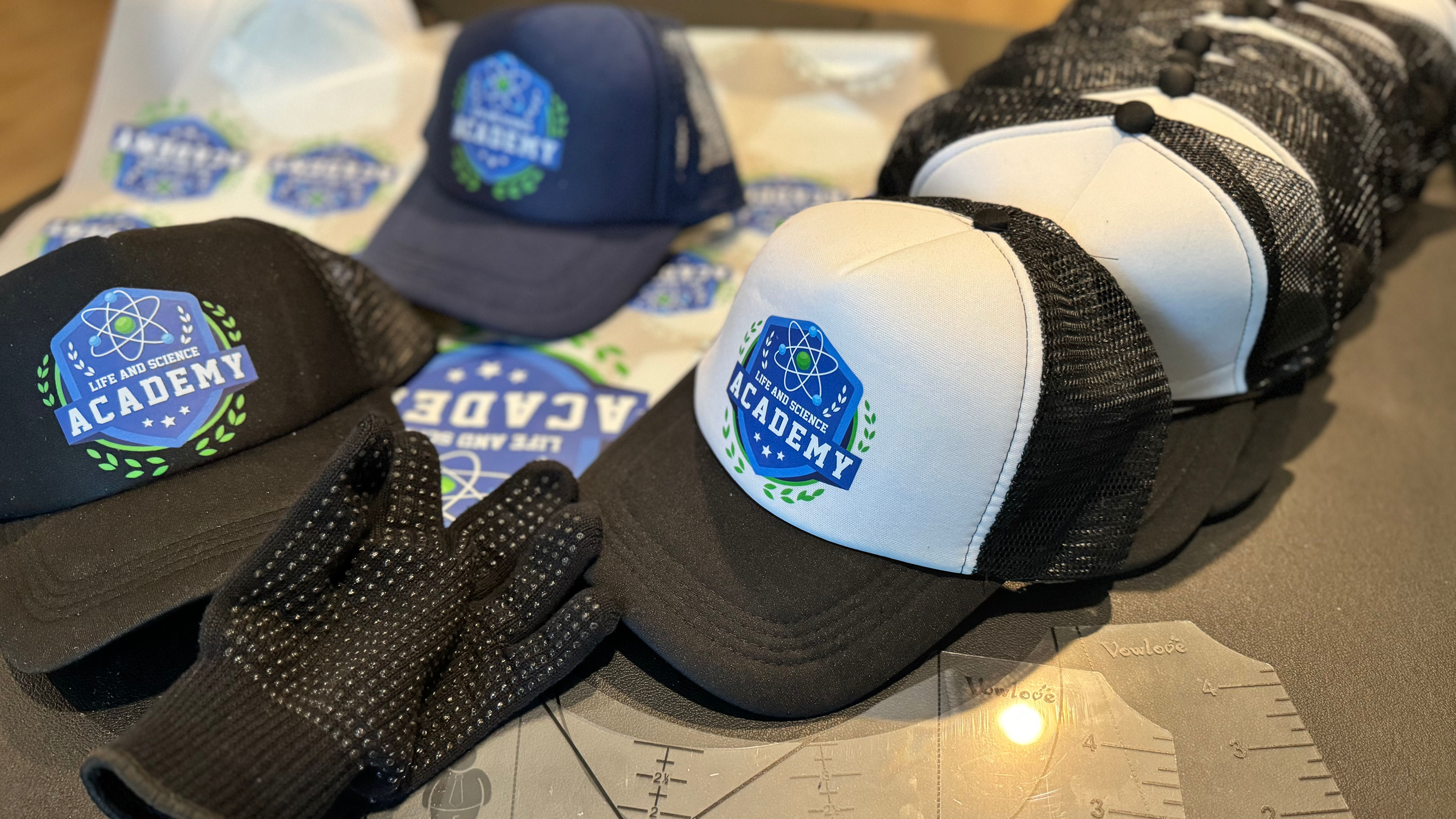 L&SA Trucker Hat [black & white]