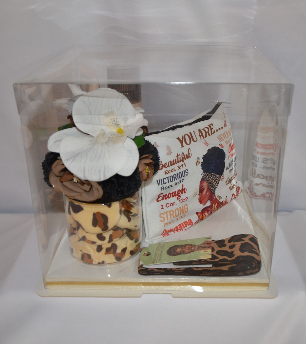 Thumbnail: Faith-Based: “You Are” Leopard Themed Gift Box 