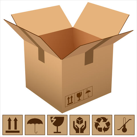 Paper Corrugated Boxes 3,5,7,9  PLY Image high quality