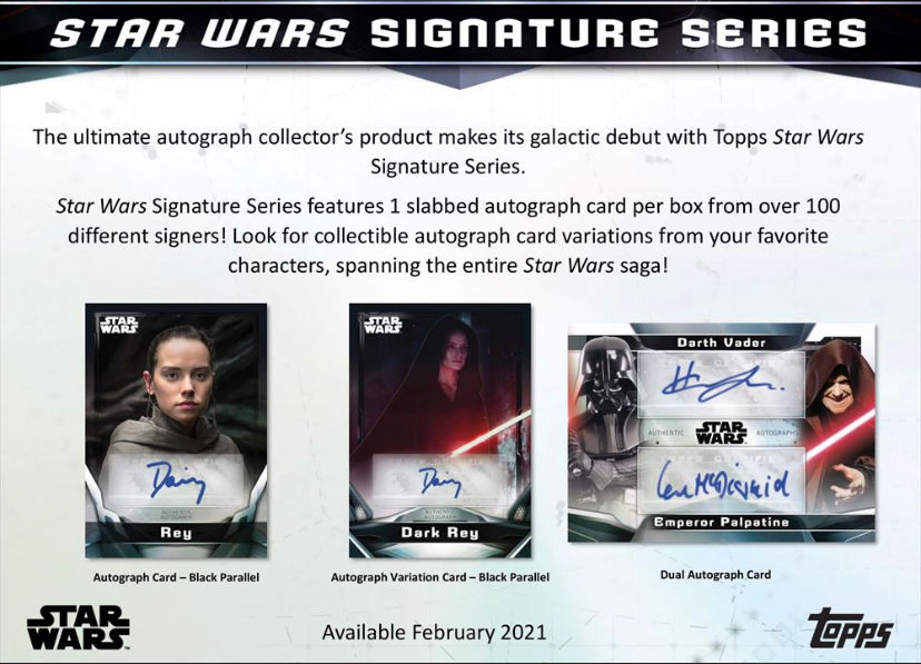 Topps 2021 Star Wars Signature Series