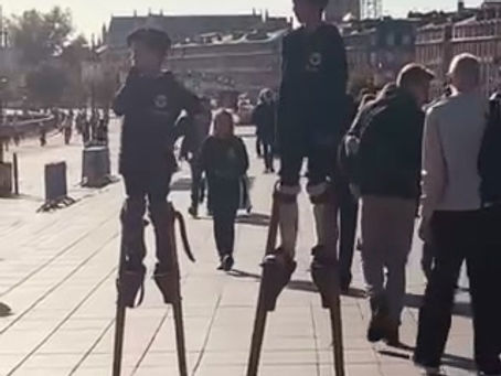 Some jaunty young French men