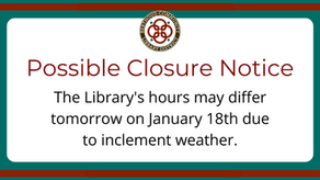 Possible Closure Notice