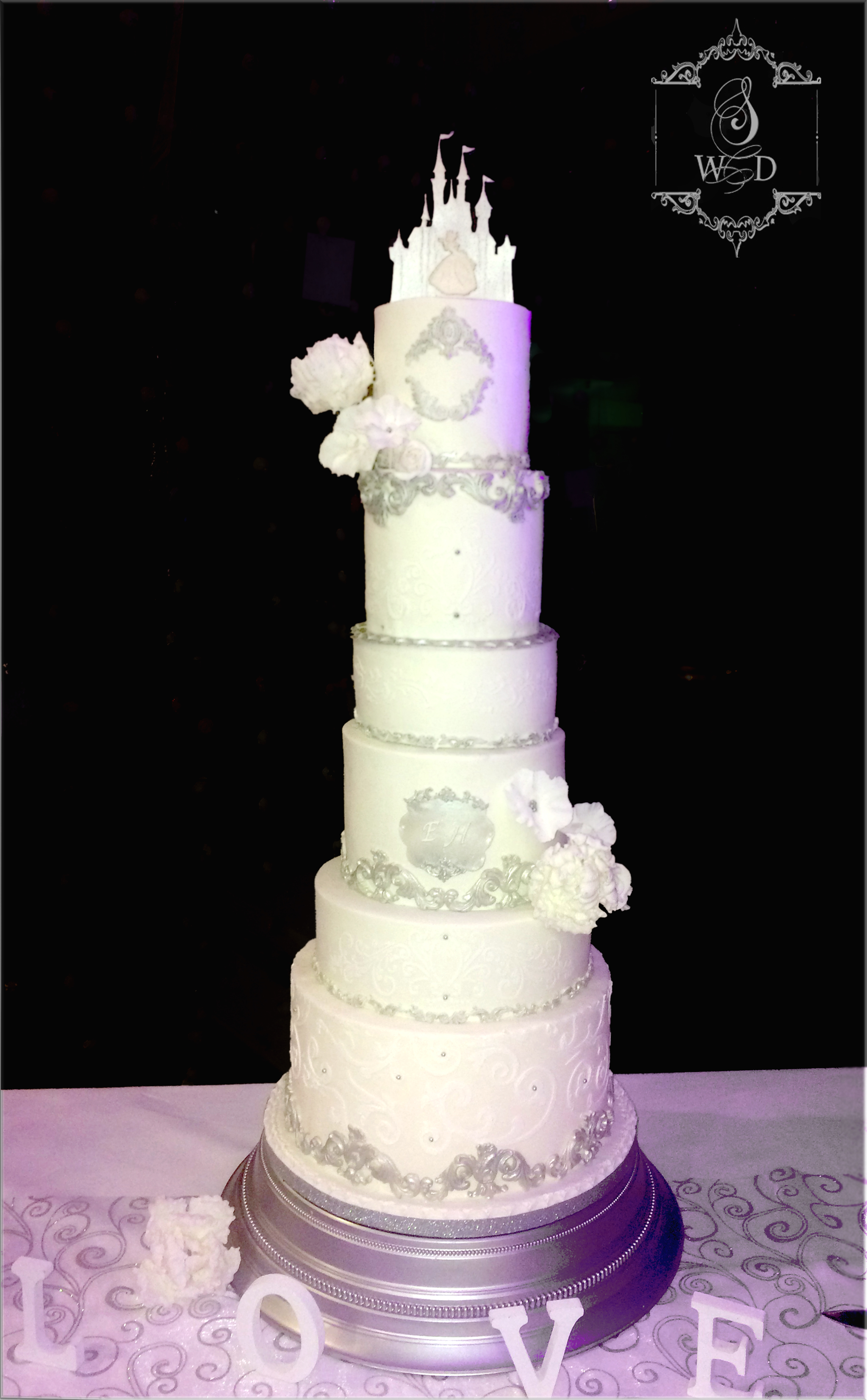 wedding cake de conte de fée