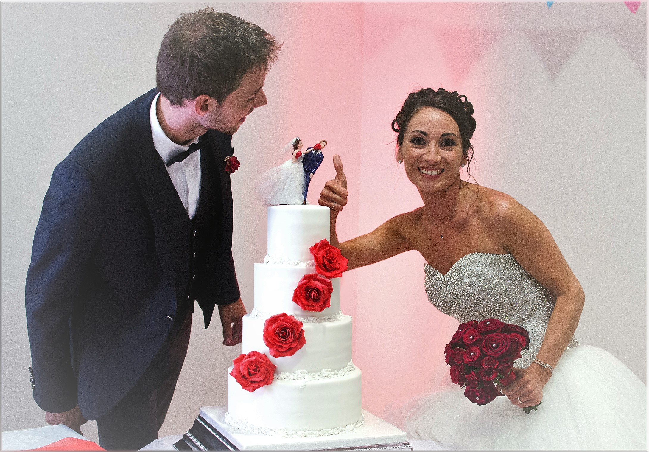 Mariage rouge et blanc
