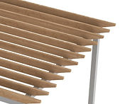 Vertically Oriented Purlins Overhanging Beams